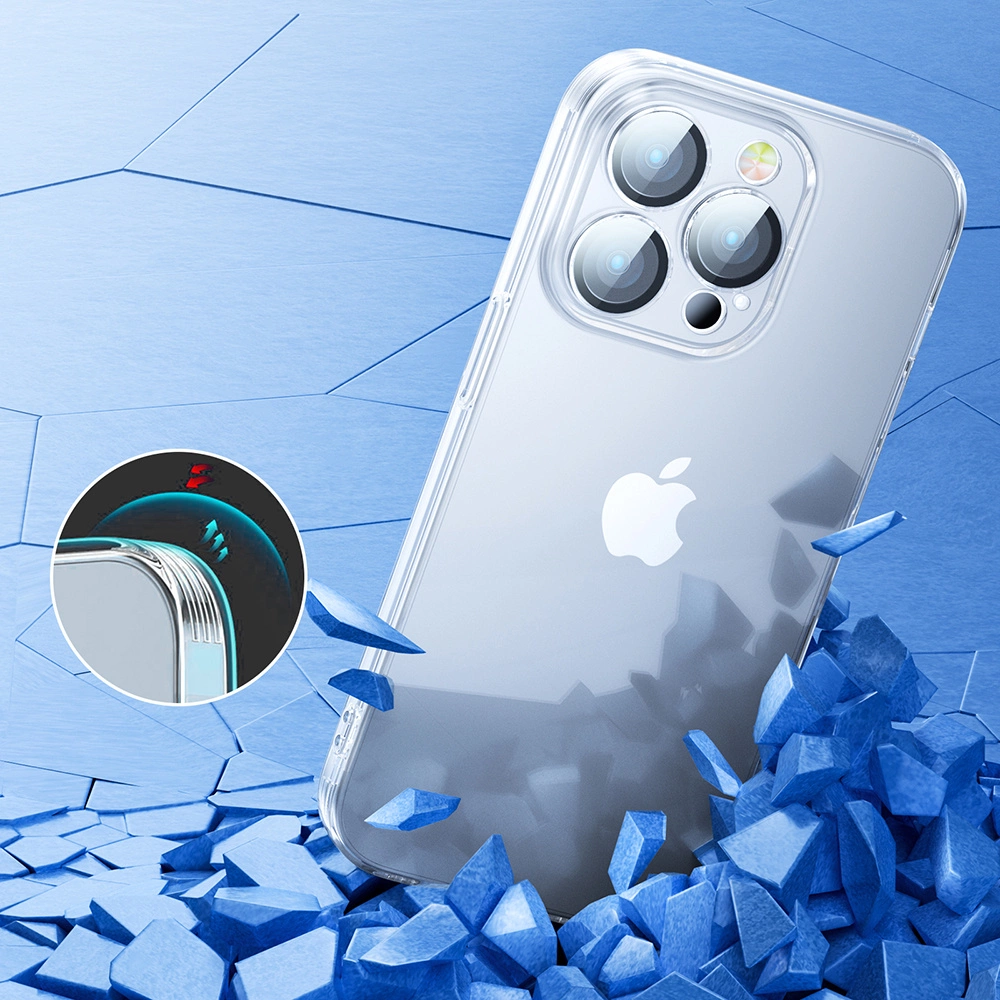 Joyroom 14Q Case iPhone 14 Plus case housing cover with transparent camera cover (JR-14Q3 transparent)eng