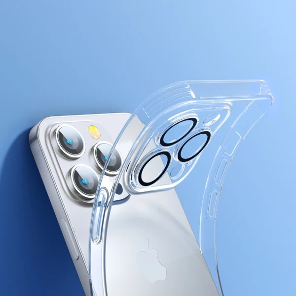 Joyroom 14Q Case iPhone 14 Plus case housing cover with transparent camera cover (JR-14Q3 transparent)eng