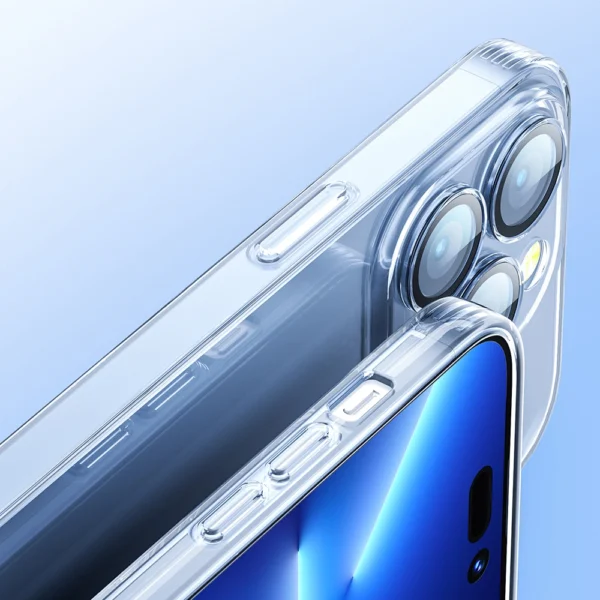 Joyroom 14Q Case iPhone 14 Plus case housing cover with transparent camera cover (JR-14Q3 transparent)eng