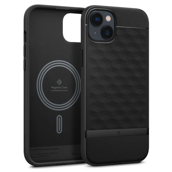 Caseology Parallax Mag MagSafe iPhone 14 Plus Case - Matte Blackeng