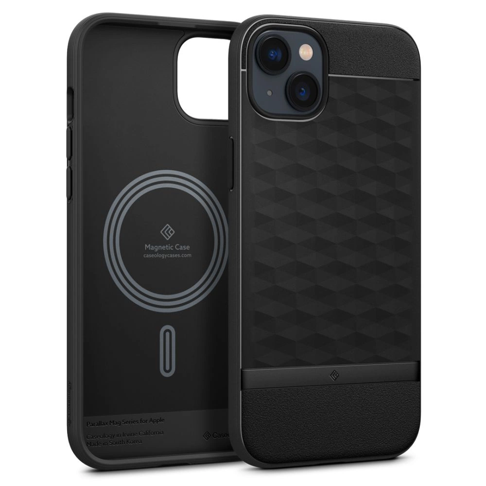 Caseology Parallax Mag MagSafe iPhone 14 Plus Case - Matte Blackeng