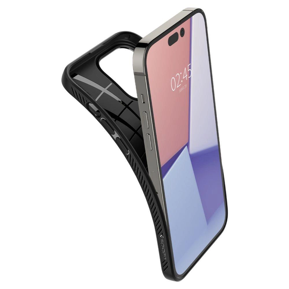Spigen Liquid Air iPhone 14 Pro Case - Matte Blackeng