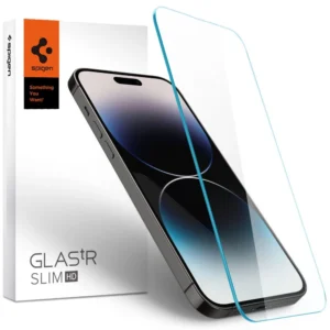Spigen Glas.tR Slim Tempered Glass for iPhone 14 Pro Maxeng