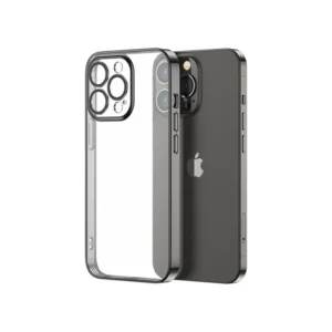 Joyroom 14Q Case case for iPhone 14 Plus case cover with metallic frame black (JR-14Q3-black)eng