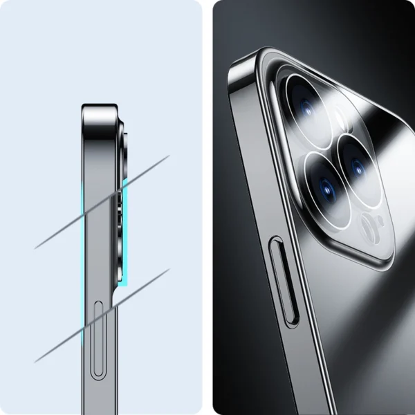 Joyroom 14Q Case case for iPhone 14 Plus case cover with metallic frame black (JR-14Q3-black)eng