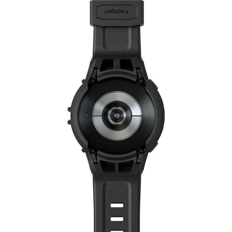 Spigen Rugged Armor Pro Case with Strap for Samsung Galaxy Watch 5 Pro (45mm) - Blackeng
