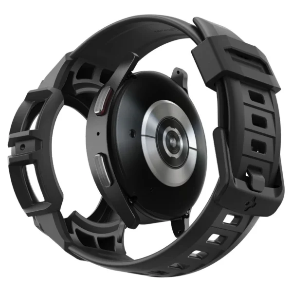 Spigen Rugged Armor Pro Case with Strap for Samsung Galaxy Watch 5 Pro (45mm) - Blackeng