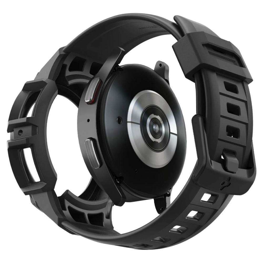 Spigen Rugged Armor Pro Case with Strap for Samsung Galaxy Watch 5 Pro (45mm) - Blackeng