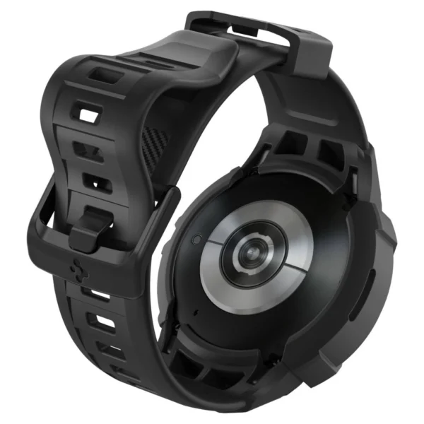 Spigen Rugged Armor Pro Case with Strap for Samsung Galaxy Watch 5 Pro (45mm) - Blackeng