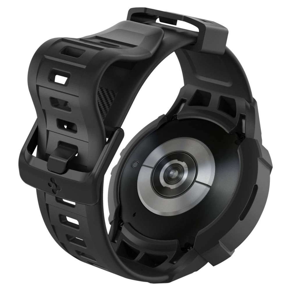 Spigen Rugged Armor Pro Case with Strap for Samsung Galaxy Watch 5 Pro (45mm) - Blackeng