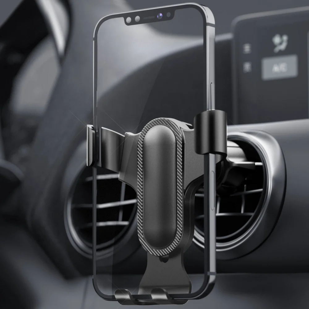 Dudao gravitational smartphone holder black (F7s)eng