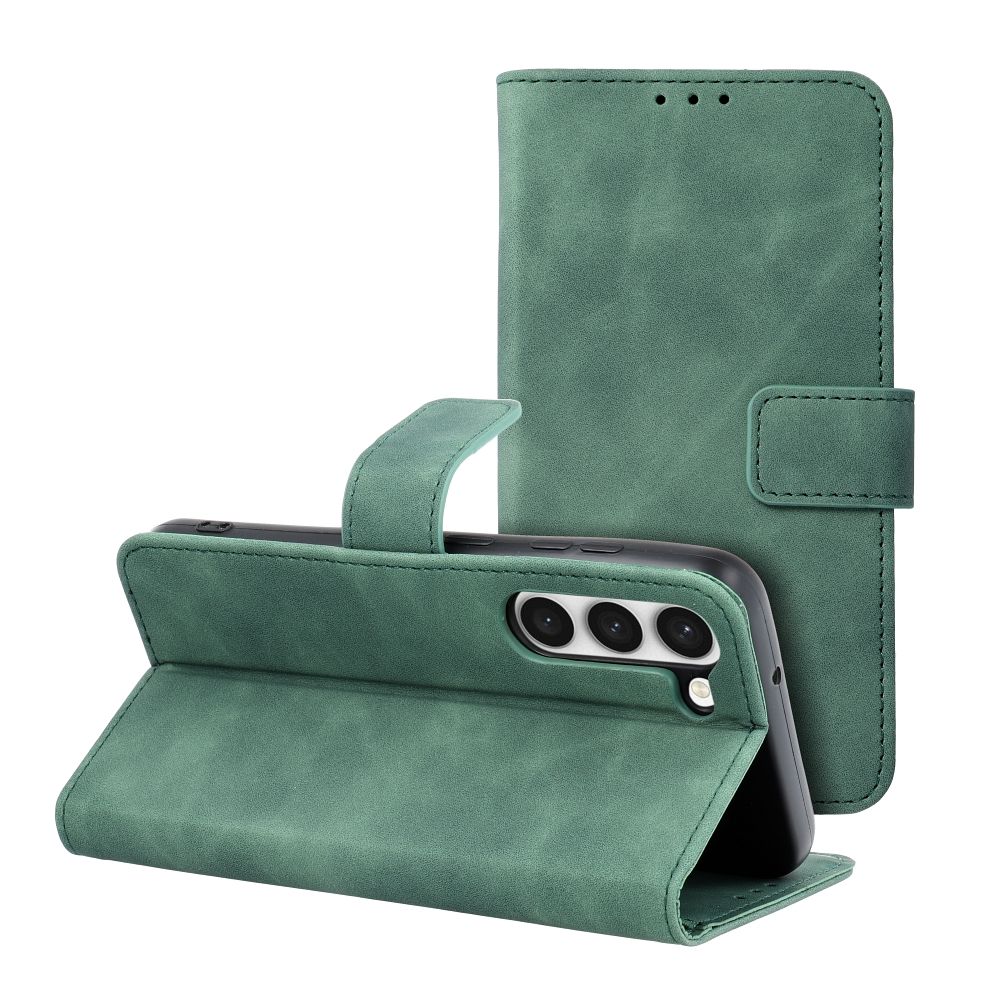 108e242392c9639b14d41665afa5e20b TENDER Book Case for SAMSUNG S23 green