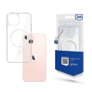 Case for iPhone 14 compatible with MagSafe from the 3mk MagCase series - transparenteng