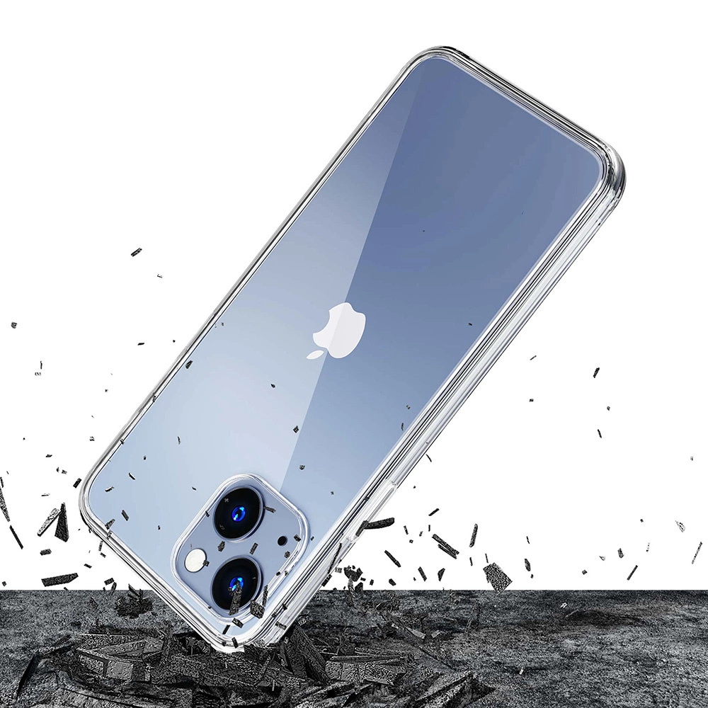Case for iPhone 14 silicone from the 3mk Clear Case series - transparenteng