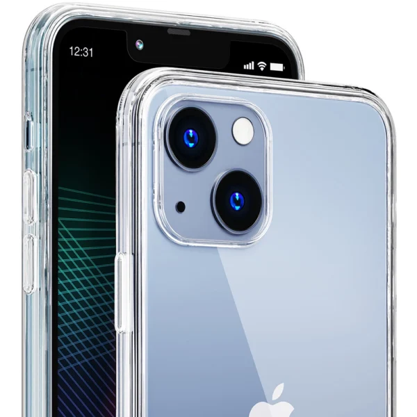 Case for iPhone 14 silicone from the 3mk Clear Case series - transparenteng