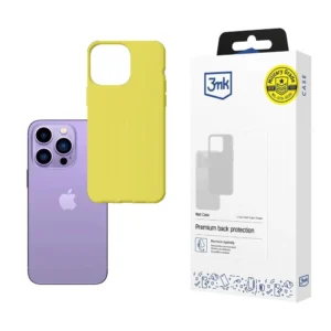 Case for iPhone 14 Pro from the 3mk Matt Case series - lime greeneng