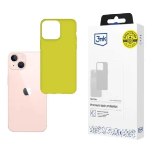 Case for iPhone 14 from the 3mk Matt Case series - lime greeneng