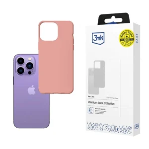 Case for iPhone 14 Pro from the 3mk Matt Case series - pinkeng