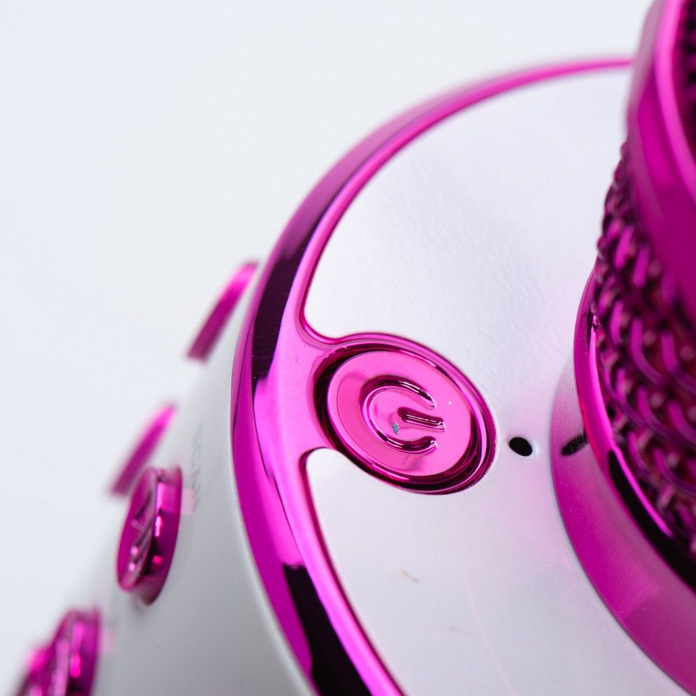 Multimedia karaoke microphone CR58 pink