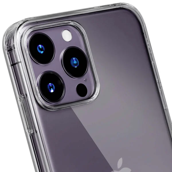 iPhone 14 Pro silicone case from the 3mk Clear Case series - transparenteng