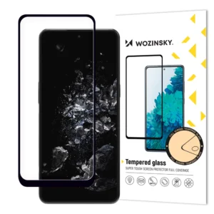 Wozinsky Full Glue Tempered Glass Full Screen Tempered Glass for OnePlus 10T / OnePlus Ace Pro 9H Full Screen with Black Frameeng