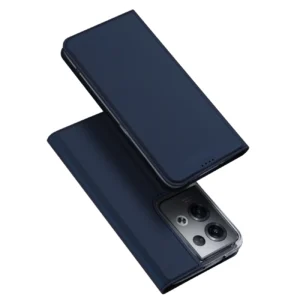 Dux Ducis Skin Pro case for Oppo Reno 8 Pro flip cover card wallet stand blueeng