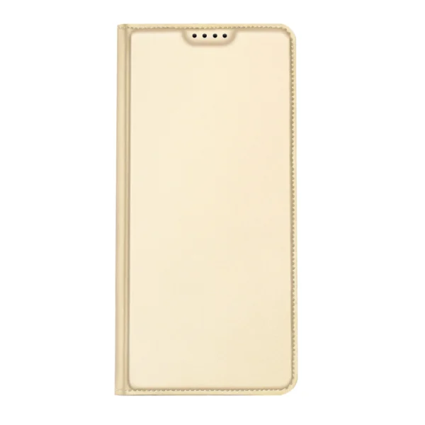 Dux Ducis Skin Pro Case for Xiaomi Poco C40 Flip Card Wallet Stand Goldeng
