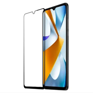 Dux Ducis 9D Tempered Glass Screen Protector for Xiaomi Poco C40 9H with Black Frameeng