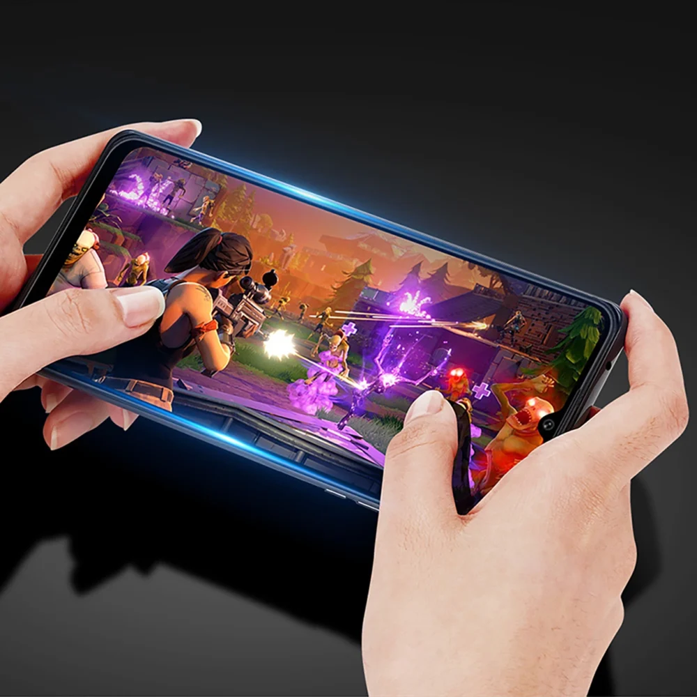 Dux Ducis 9D Tempered Glass Screen Protector for Xiaomi Poco C40 9H with Black Frameeng