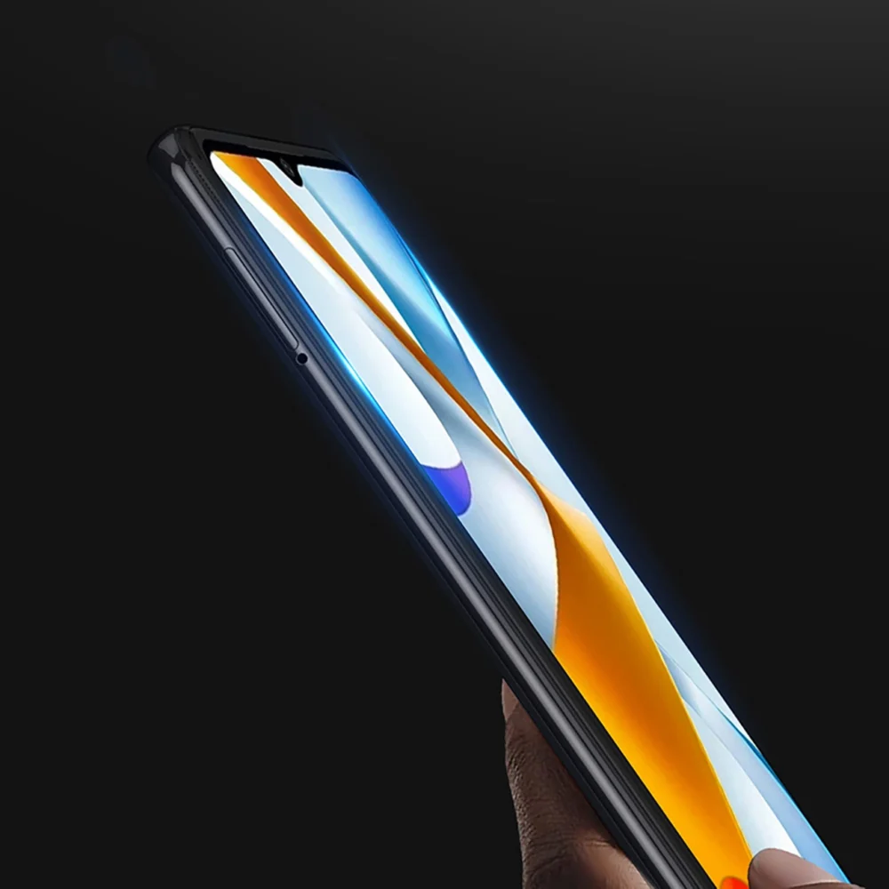 Dux Ducis 9D Tempered Glass Screen Protector for Xiaomi Poco C40 9H with Black Frameeng