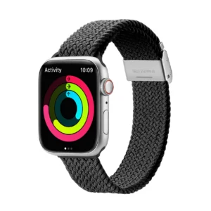 Dux Ducis Strap (Mixture II Version) strap Apple Watch Ultra, SE, 9, 8, 7, 6, 5, 4, 3, 2, 1 (49, 45, 44, 42 mm) braided band bracelet blackeng