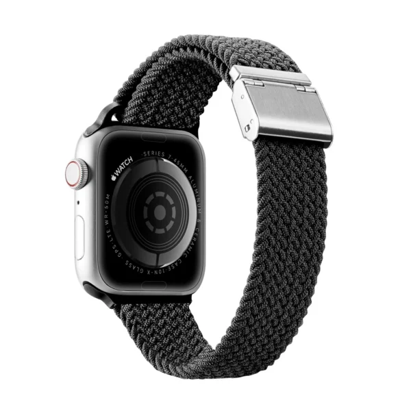 Dux Ducis Strap (Mixture II Version) strap Apple Watch Ultra, SE, 9, 8, 7, 6, 5, 4, 3, 2, 1 (49, 45, 44, 42 mm) braided band bracelet blackeng