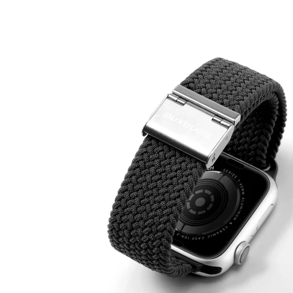Dux Ducis Strap (Mixture II Version) strap Apple Watch Ultra, SE, 9, 8, 7, 6, 5, 4, 3, 2, 1 (49, 45, 44, 42 mm) braided band bracelet blackeng