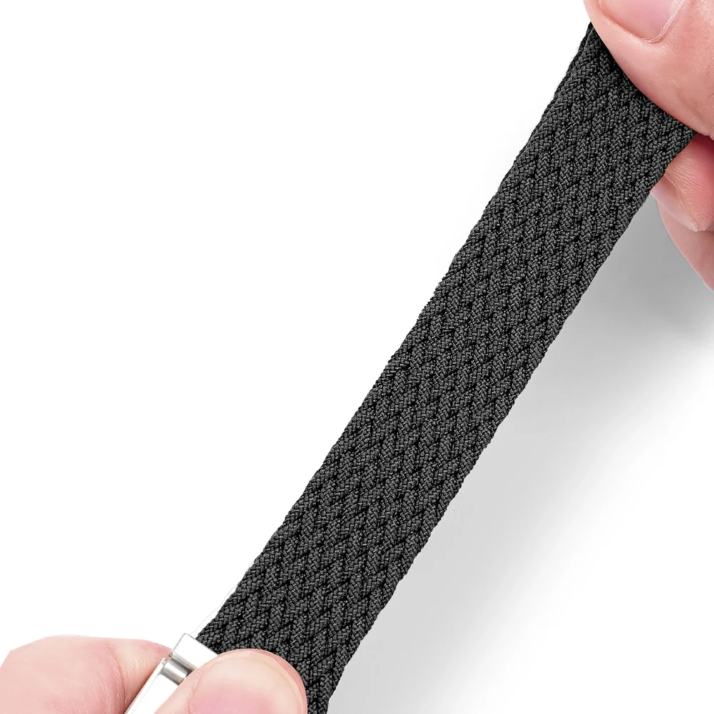 Dux Ducis Strap (Mixture II Version) strap Apple Watch Ultra, SE, 9, 8, 7, 6, 5, 4, 3, 2, 1 (49, 45, 44, 42 mm) braided band bracelet blackeng