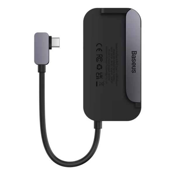 Baseus PadJoy universal 6in1 USB-C USB-C HUB for tablet / smartphone - dark grayeng