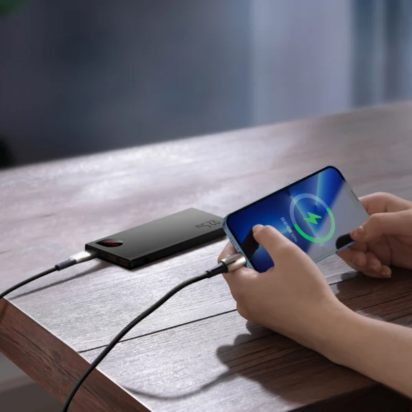 Baseus Adaman Metal Power Bank with Fast Charging 10000mAh 22.5W (Overseas Edition 2021) Blackeng