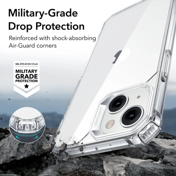 ESR Air Armor Case for iPhone 14 Plus - Cleareng