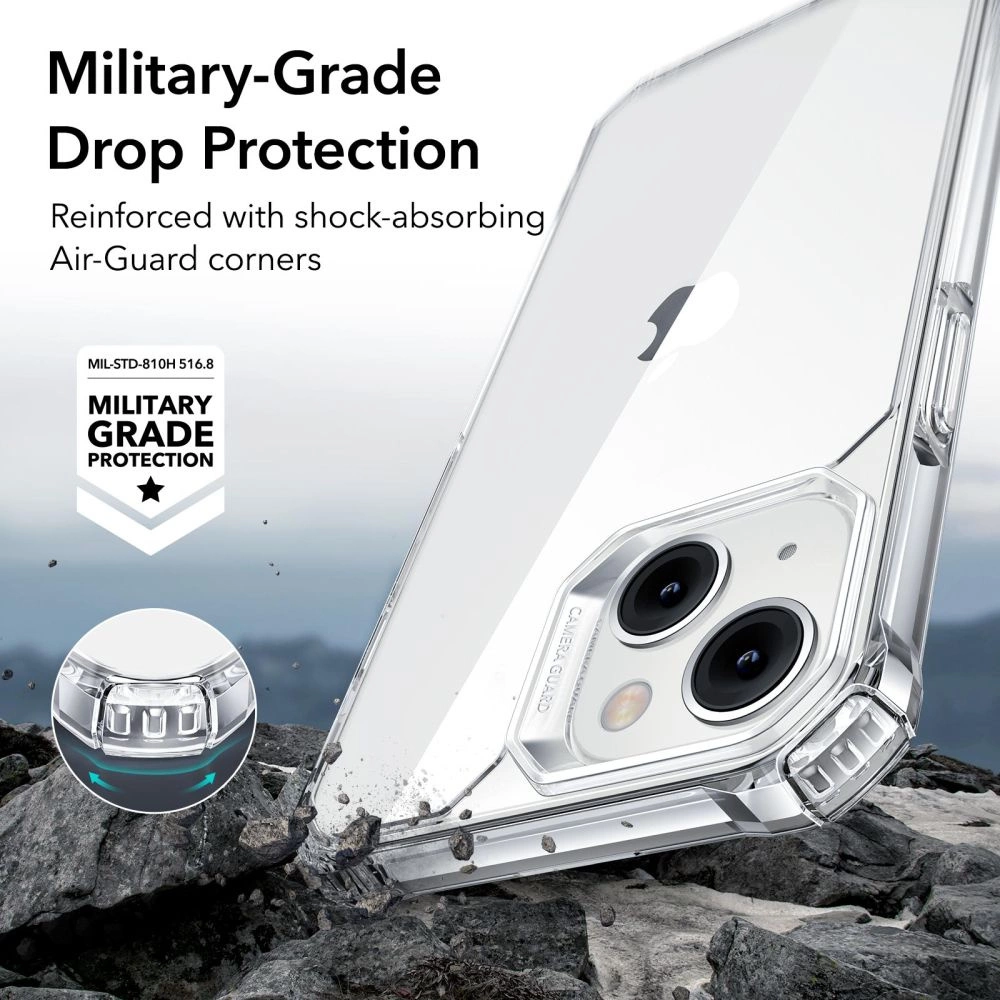 ESR Air Armor Case for iPhone 14 Plus - Cleareng