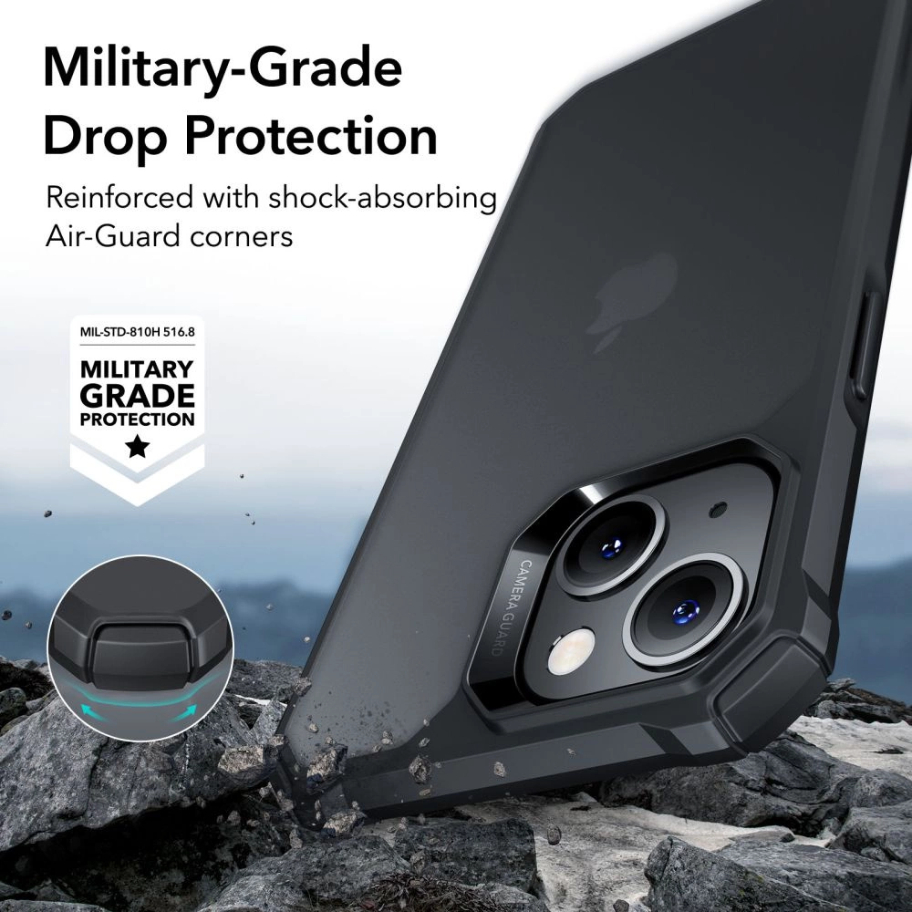 ESR Air Armor Case for iPhone 14 Plus - Matte Blackeng