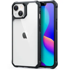 ESR Air Armor Case for iPhone 14 Plus - Clear Blackeng