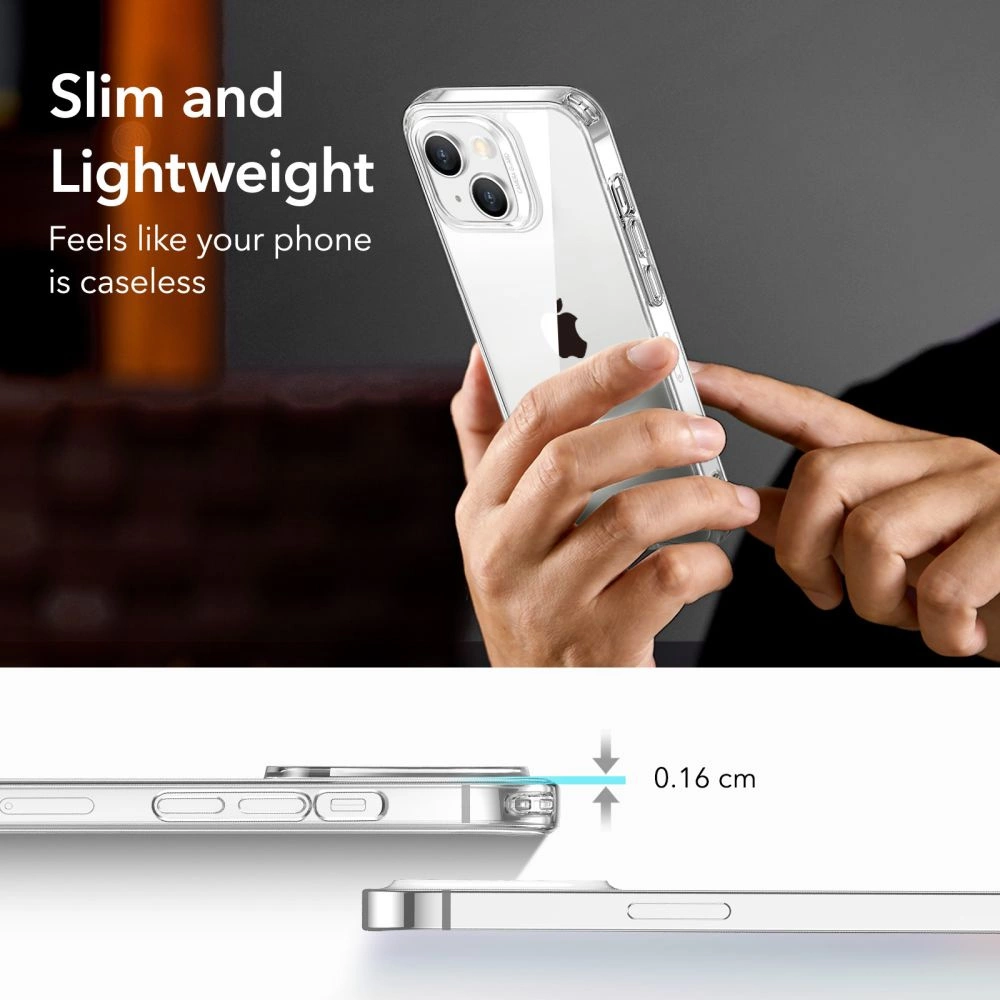 ESR Project Zero Case for iPhone 13 / iPhone 14 - Cleareng
