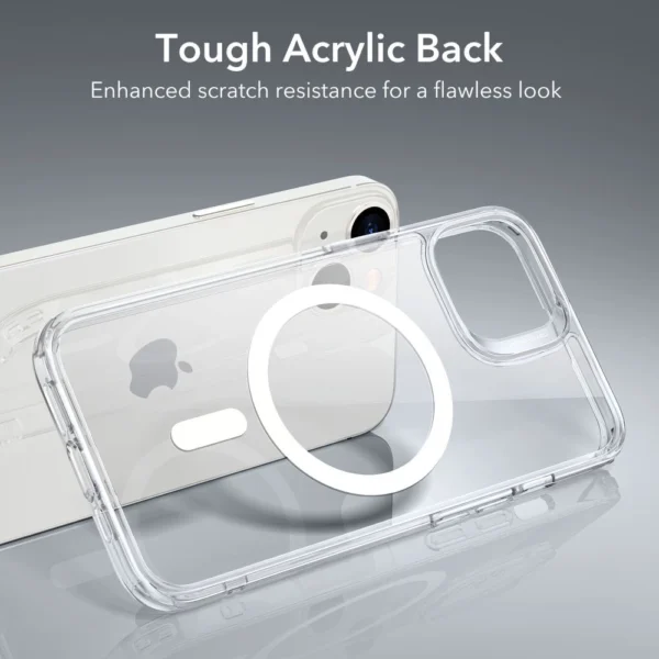 ESR Classic Hybrid Halolock Case with MagSafe for iPhone 13 / iPhone 14 - Cleareng