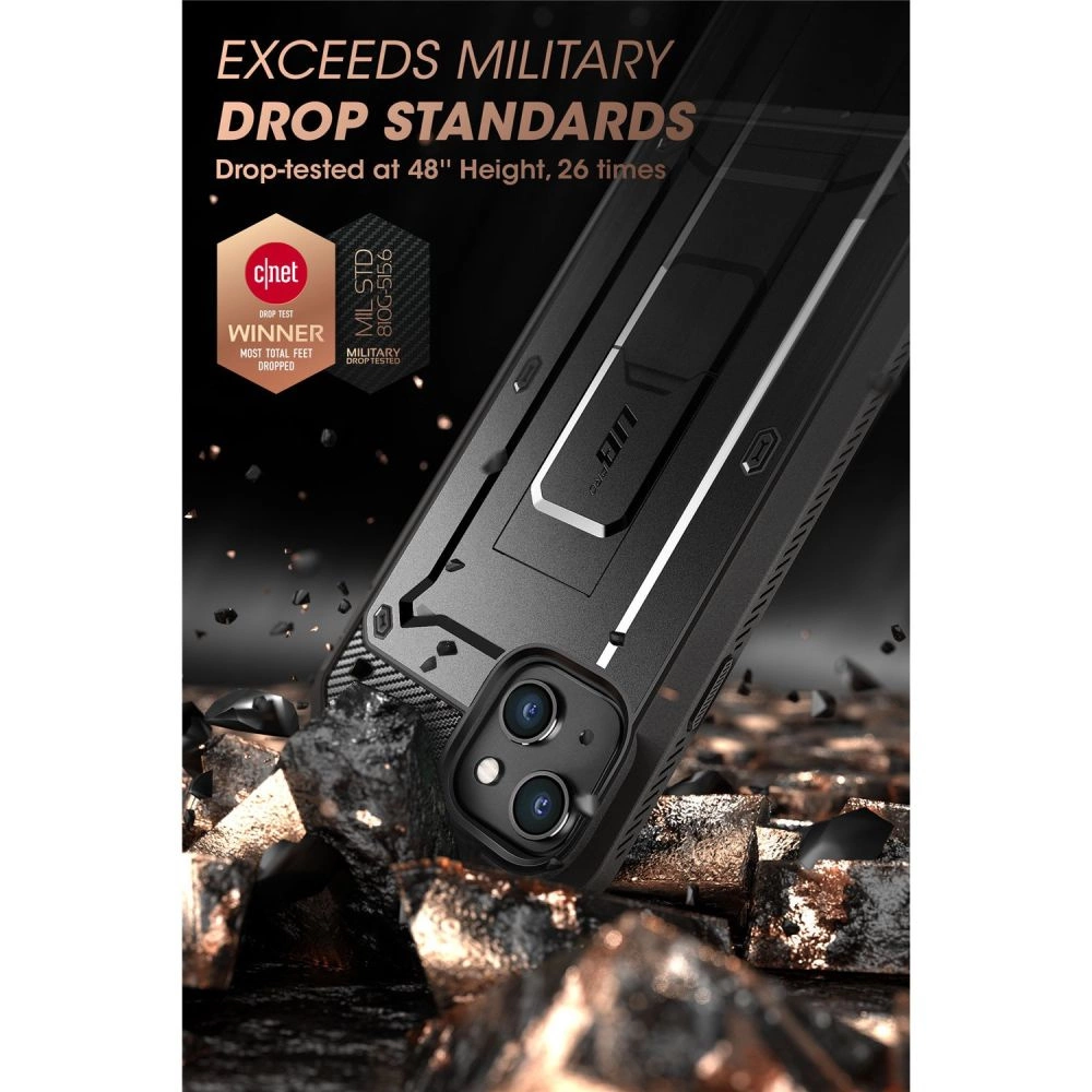 Supcase Unicorn Beetle Pro Case for iPhone 13 / iPhone 14 - Blackeng