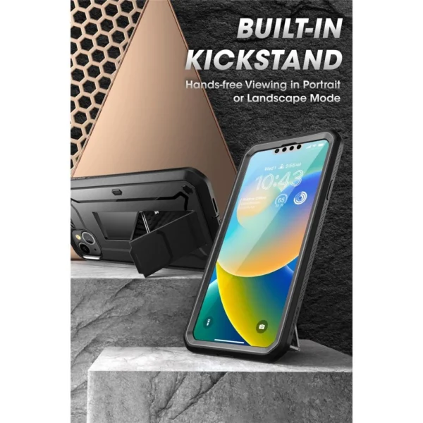 Supcase Unicorn Beetle Pro Case for iPhone 13 / iPhone 14 - Blackeng
