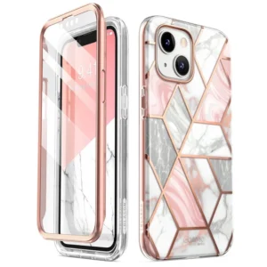 Supcase Cosmo iPhone 14 Plus Case - Pink Marbleeng