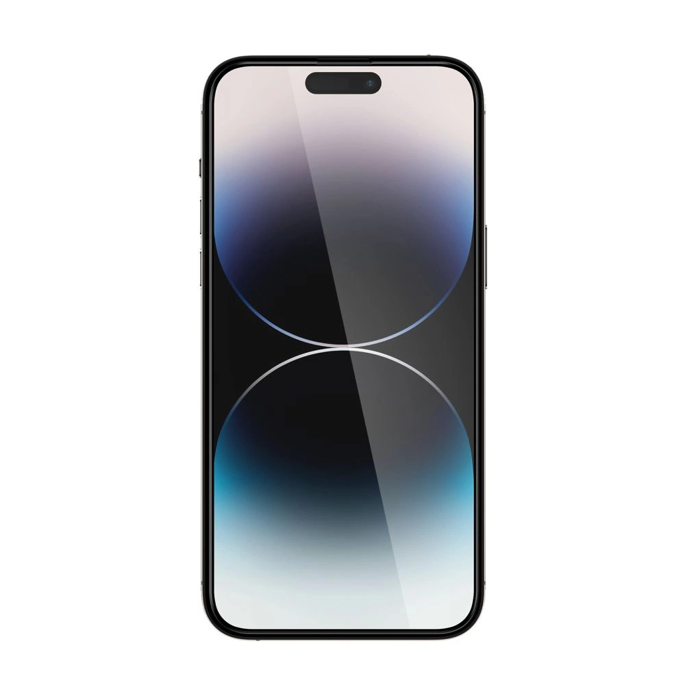 Spigen Glass FC Tempered Glass for iPhone 14 Pro Max - Blackeng