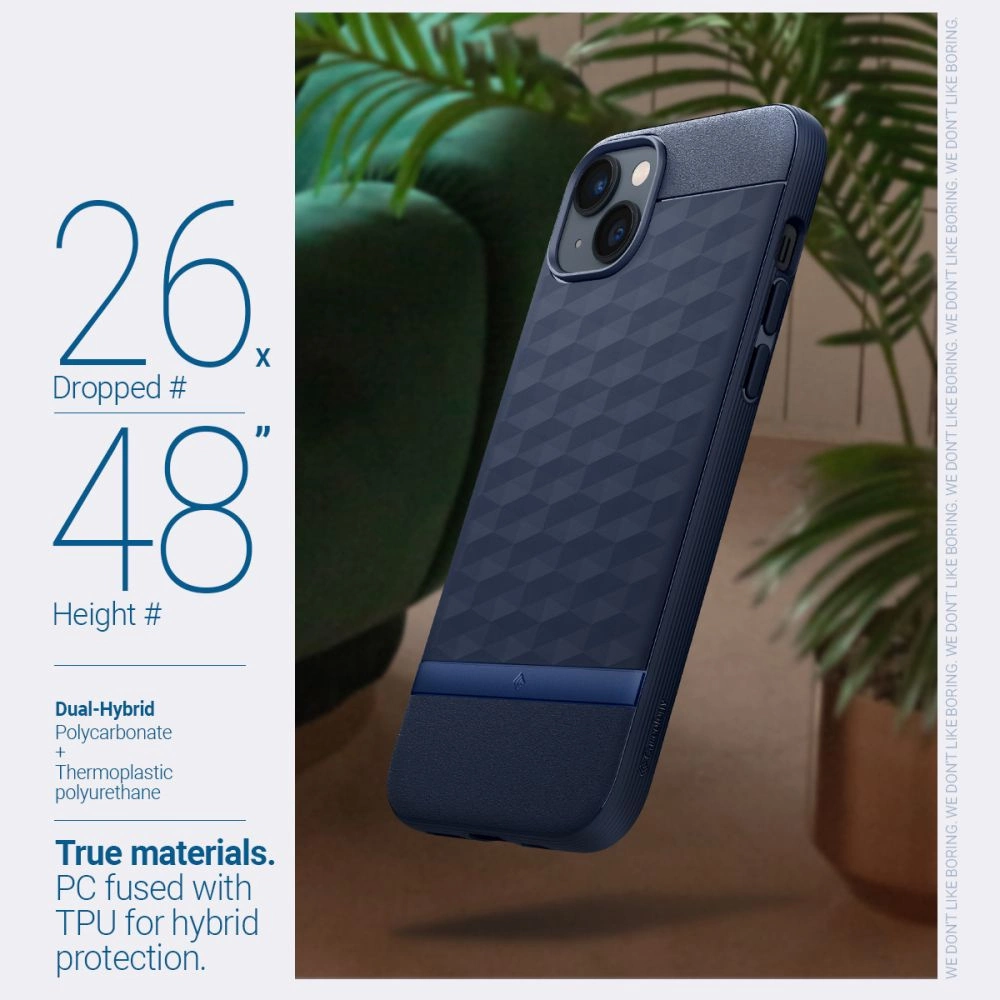 Caseology Parallax Mag Case with MagSafe for iPhone 14 Plus - Navyeng
