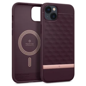 Caseology Parallax Mag case with MagSafe for iPhone 14 Plus - burgundyeng