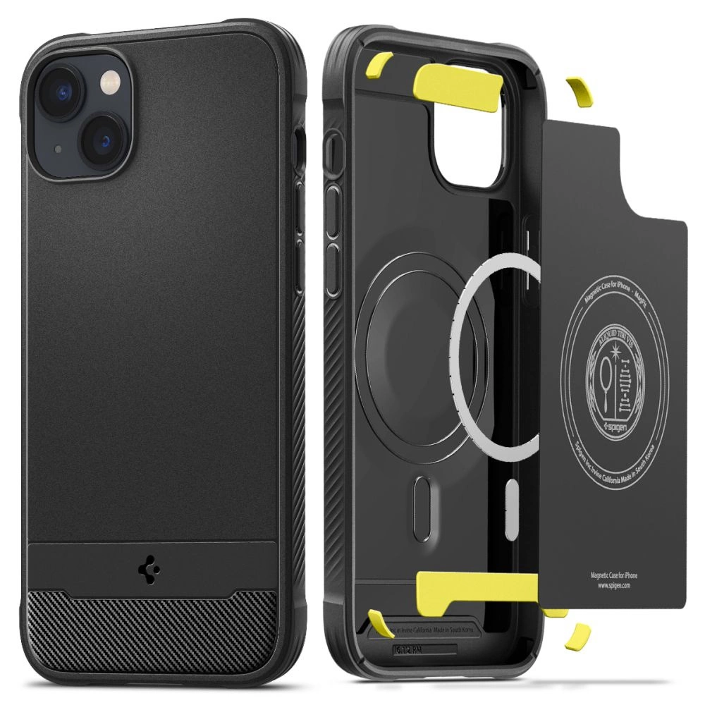 Spigen Rugged Armor Mag Case with MagSafe for iPhone 14 Plus - Matte Blackeng