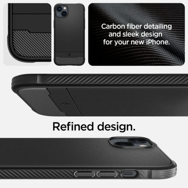 Spigen Rugged Armor Mag Case with MagSafe for iPhone 14 - Matte Blackeng